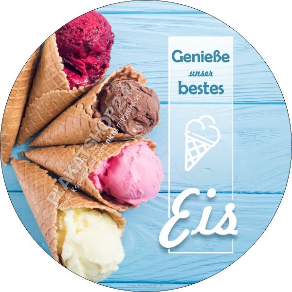 eisaufkleberMAIYxhgL4G0pz Klebefolie Eisgenuss Kugeleis