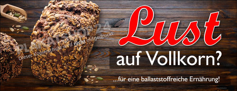 Werbebanner Vollkornbrot Werbebanner Vollkornbrot