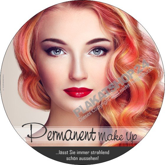 Dekofolie Kosmetik Permanent Make-up