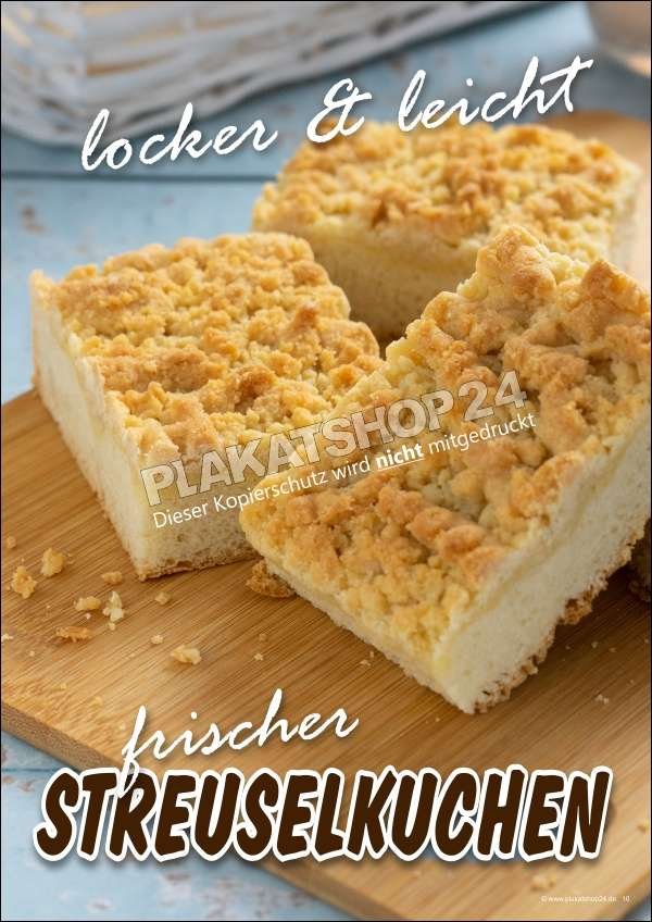 plakat-streuselkuchen Streuselkuchenplakat / Blechkuchenposter