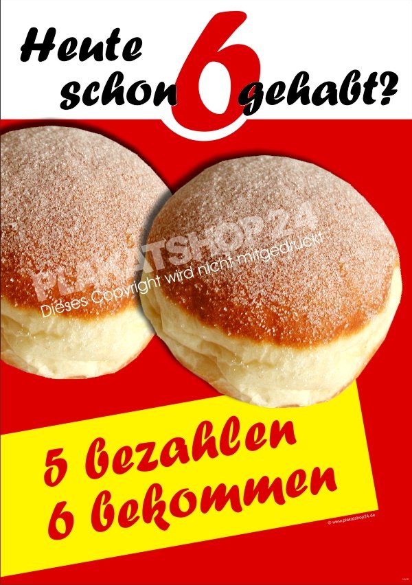 c61be6960e075eb457fcc24f58e4ce75 Werbeplakat für Berliner-Angebot