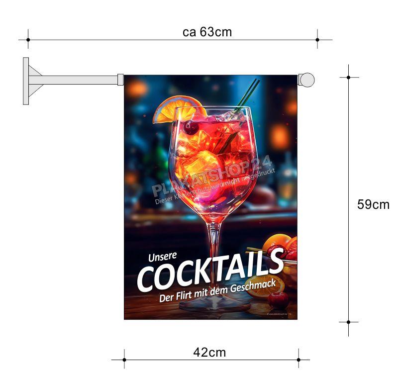 Cocktailfahne