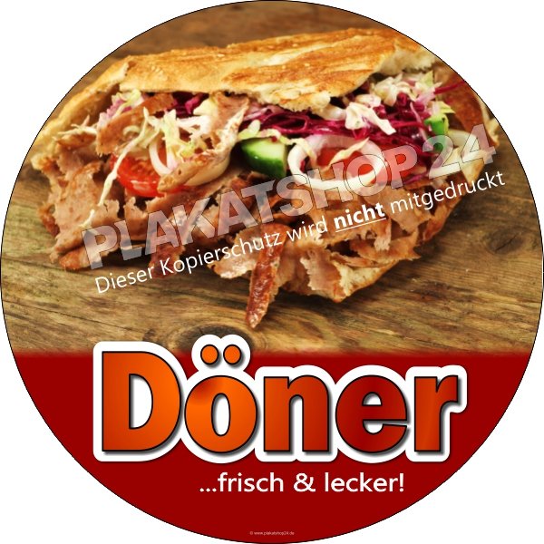 Döner Kebab Werbefolie