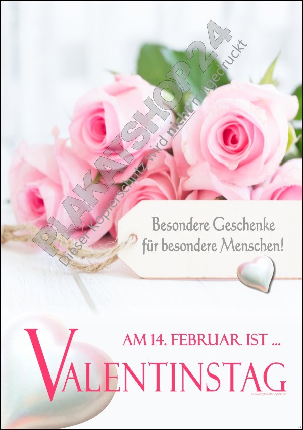 Valentinstag-Poster 