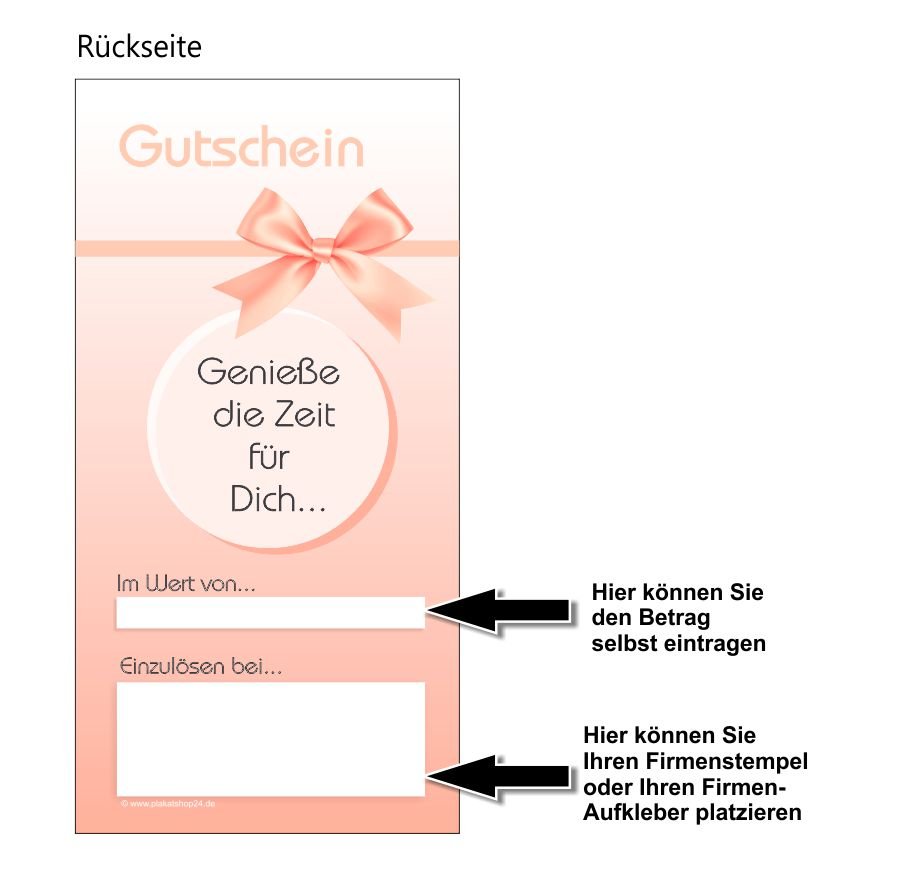 Gutschein für Friseur und Coiffeur