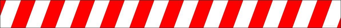 absperrband-als-klebefolie Aufkleber Absperrband rot-weiss 125 x 10cm