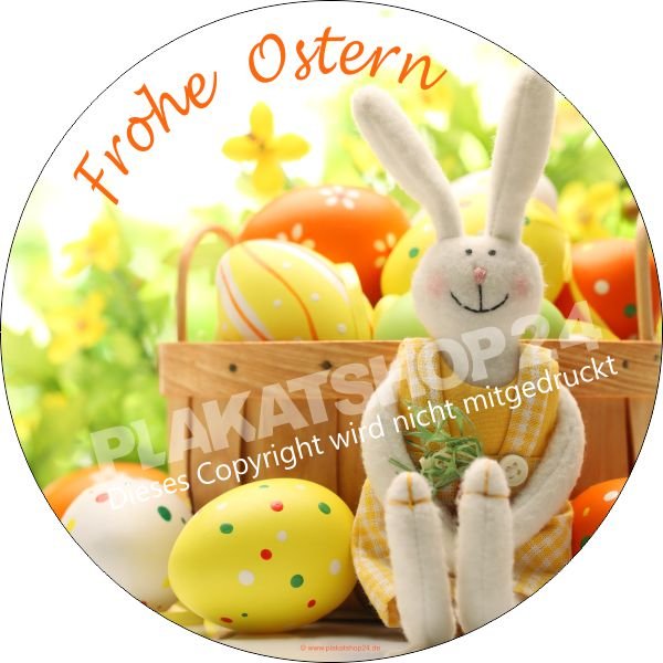 Fensteraufkleber Frohe Ostern