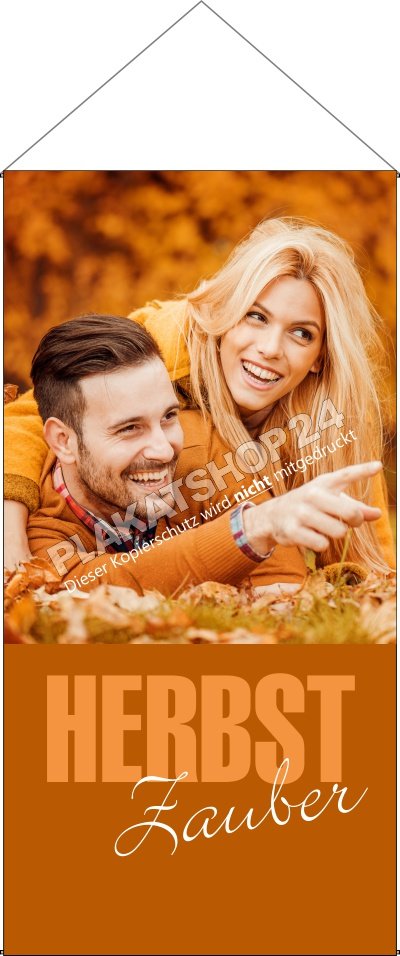 Stoffbanner Herbstdeko Herbstzauber