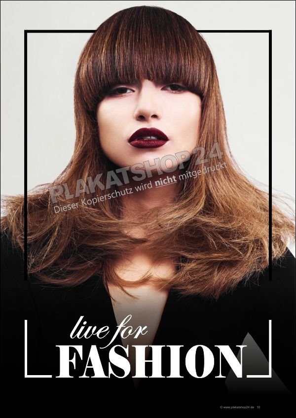 Modeplakat Fashionwerbung