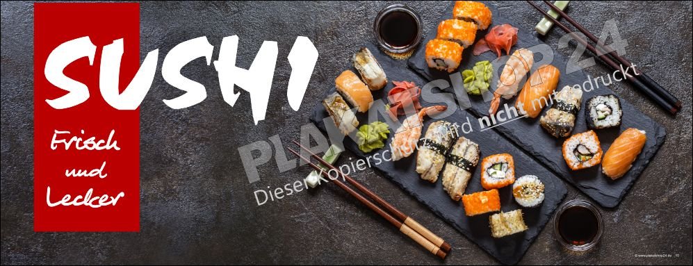 Banner Sushi asiatische Küche