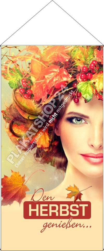 Stoffbanner Herbstfrisuren