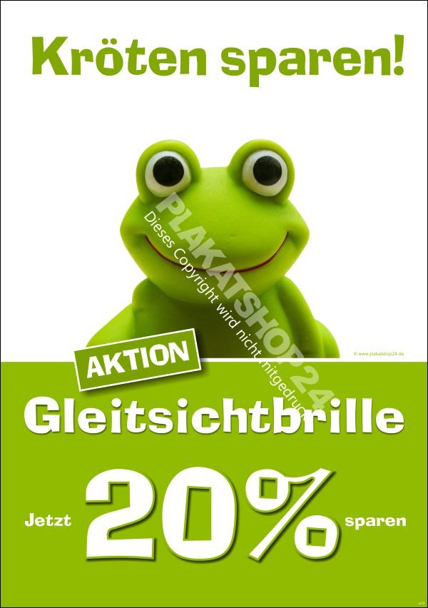 3e9f8d2fc3572e35f06632f1a2f533fb Aktionsplakat für Augenoptiker für Aktion Gleitsichtbrillen