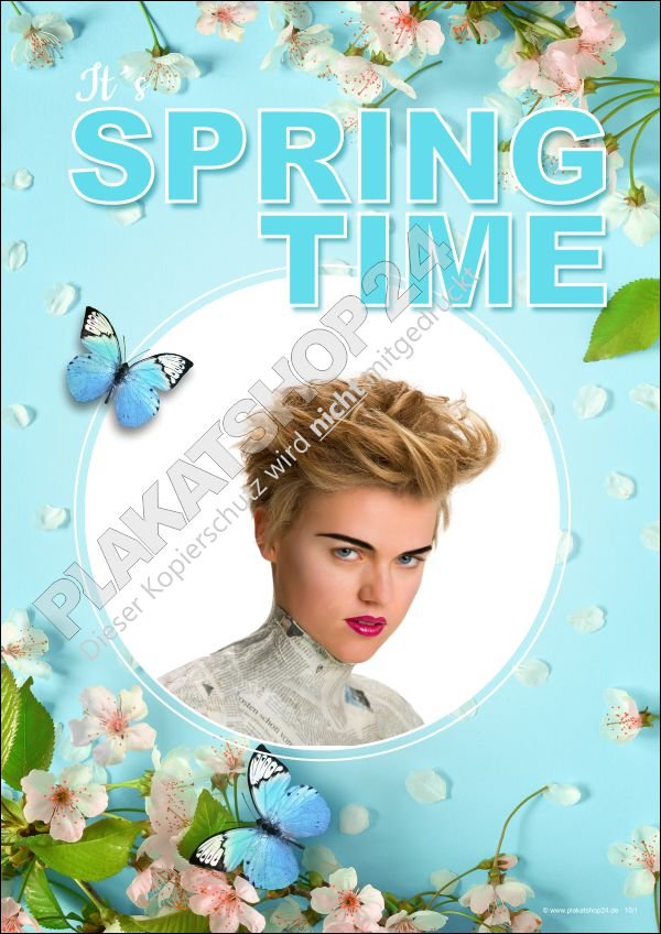 Frisurenplakat Spring Kurzhaar