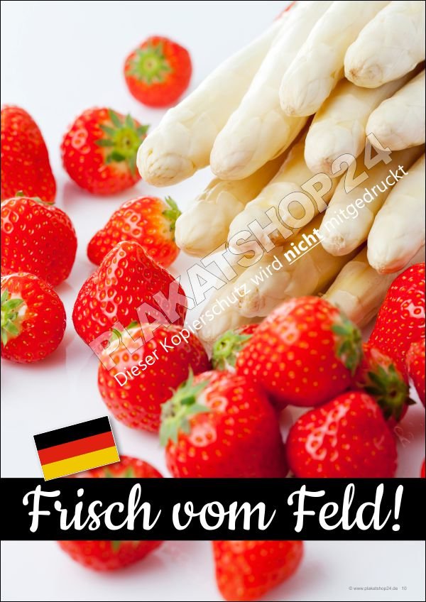 erdbeerplakat4Ocy9MWCwISrP Erdbeerenposter /Spargelplakat wetterfest günstig