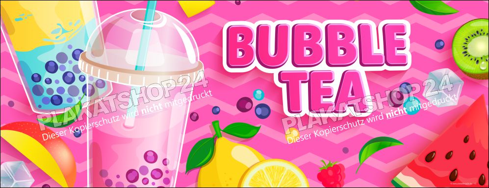 Bubble Tea Werbebanner & Banner-Aufkleber – Wetterfeste PVC-Plane oder Klebefolie – Großformat-Werbung Bubble Tea Werbebanner & Banner-Aufkleber – Wetterfeste PVC-Plane oder Klebefolie – Großformat-Werbung