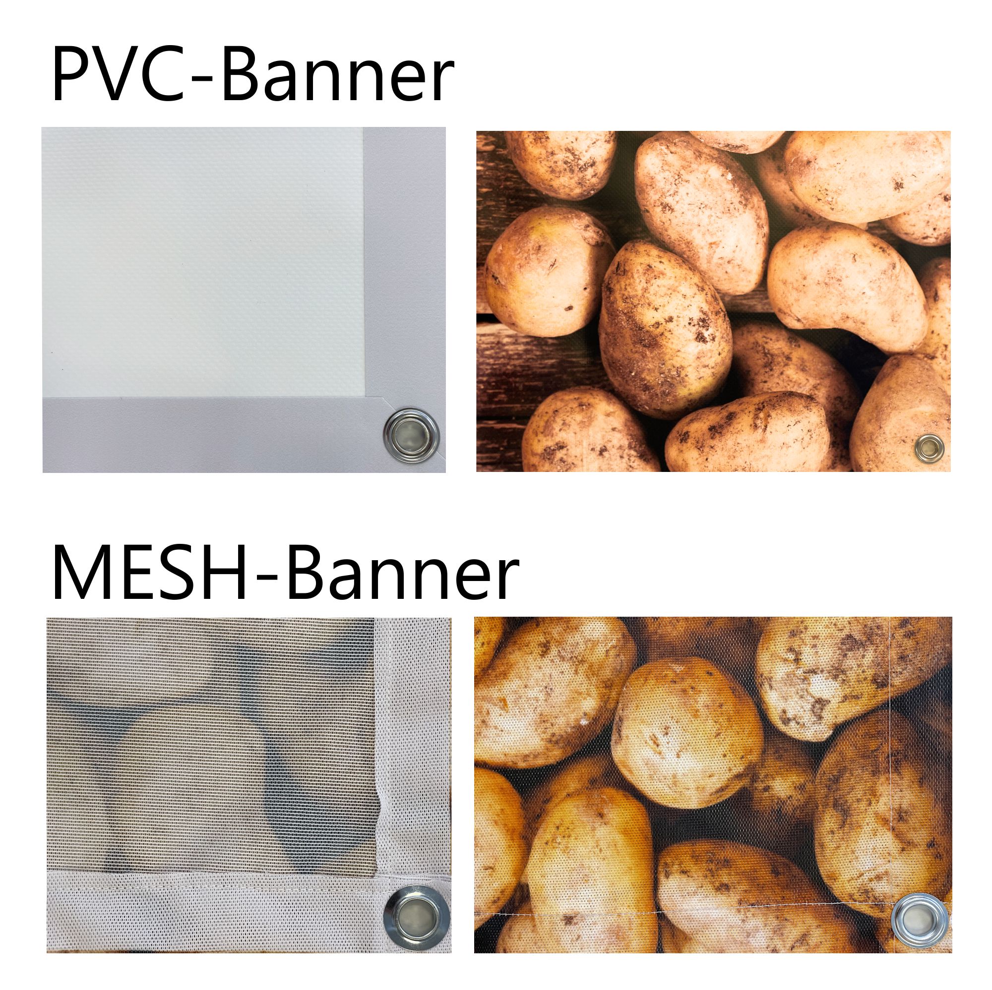 XXL Banner für Hofladen Werbung XXL Banner für Hofladen Werbung