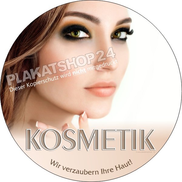 Schaufensterfolie für Kosmetiksalon