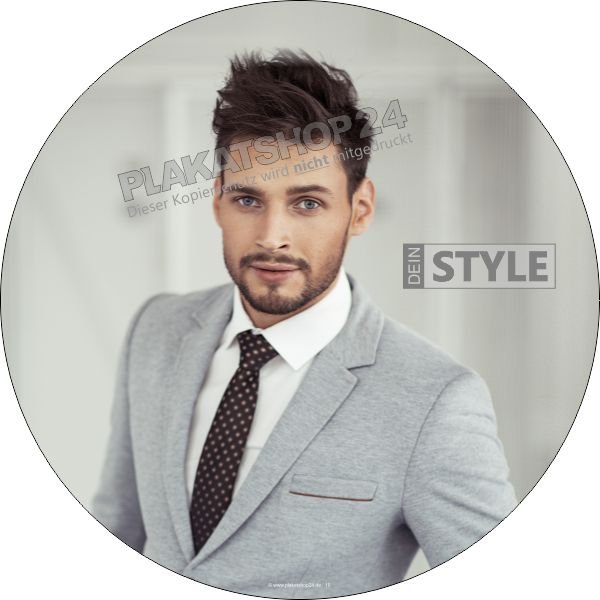 Schaufensteraufkleber Friseurgeschäft