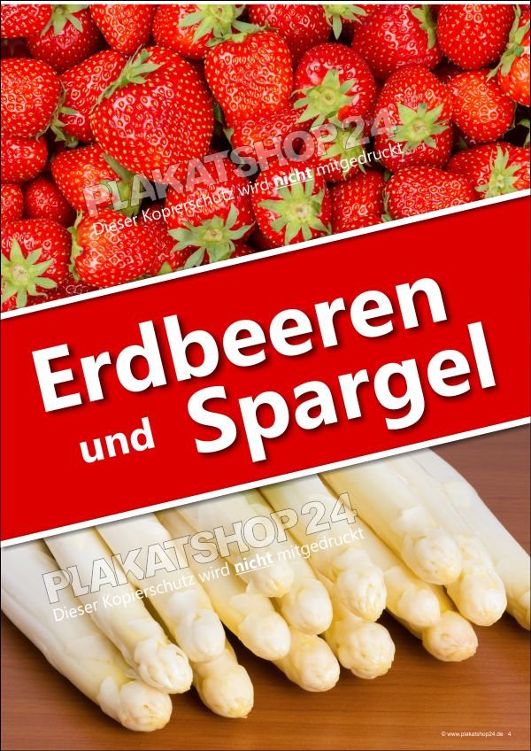 plakat-frische-erdbeeren-und-spargel