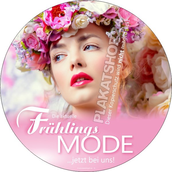 Werbefolie_Fruehlingsmode Werbefolie für die neue Schuhmode im Frühling