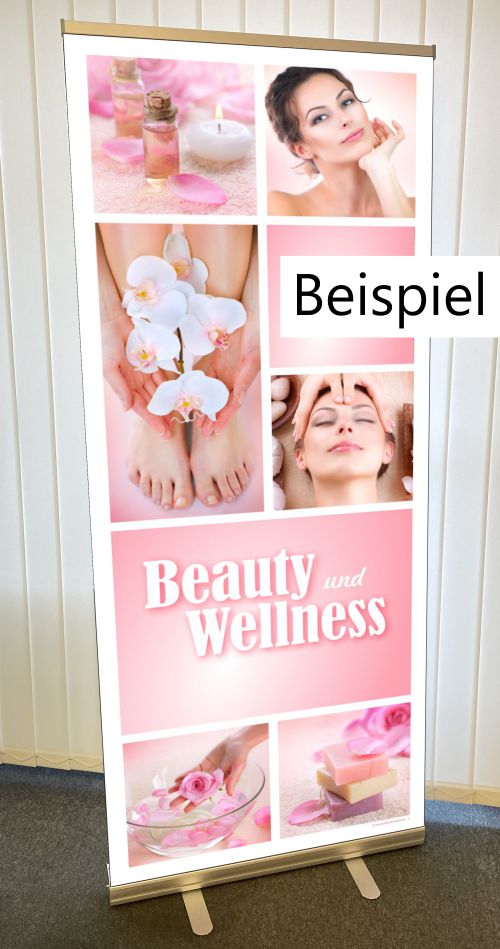 Kosmetik-Rollup für Kosmetikpraxis