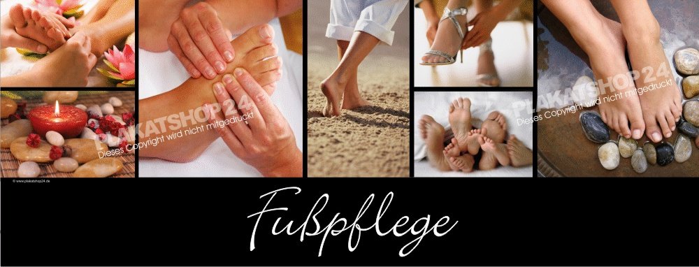 Fußpflege-Banner für Fußpflegepraxis und Podologie