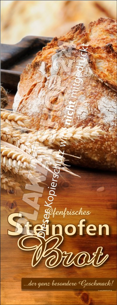 XA8088 Werbebanner für Steinofenbrot