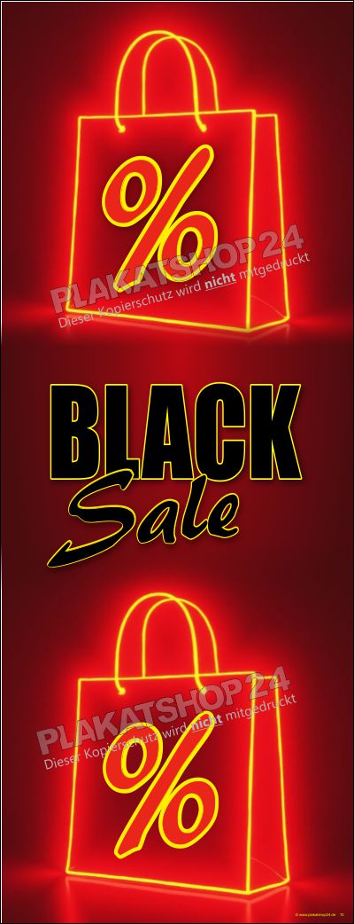 Werbebanner für Black-Sale-Verkauf Werbebanner für Black-Sale-Verkauf