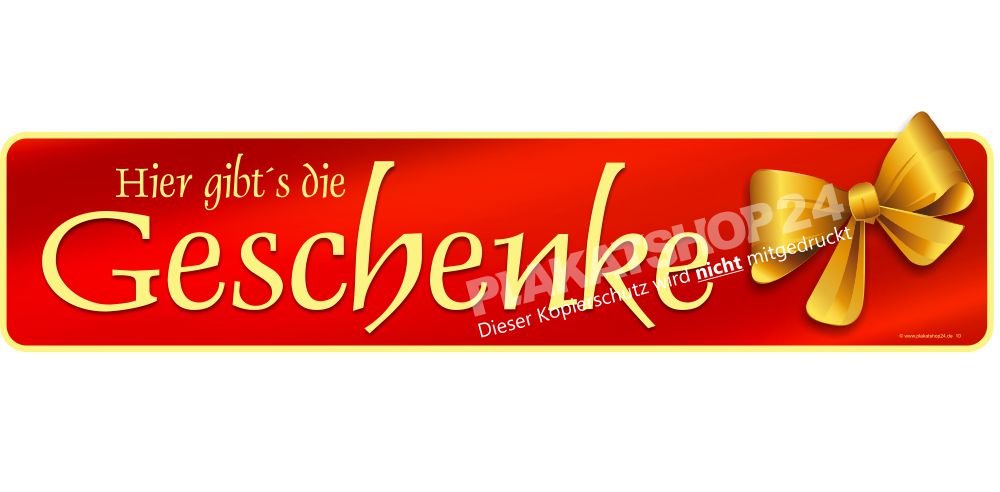 d63de277015a9a04ebad7f80b9b8ced4 Weihnachts-Aufkleber Hier gibt´s die Geschenke