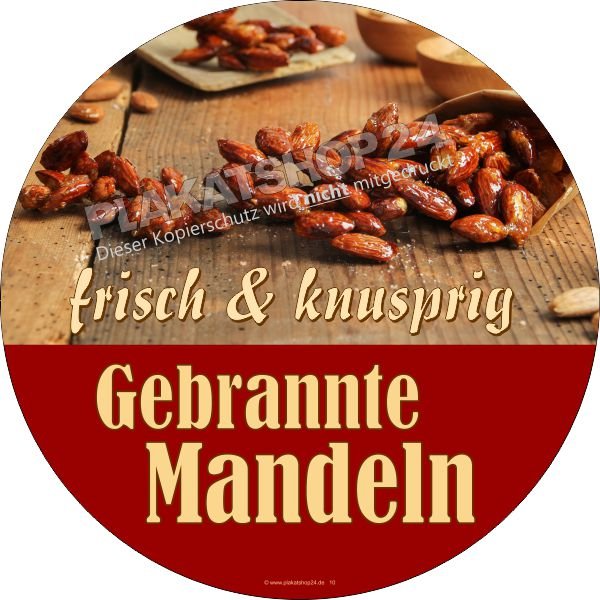 aufkleber-gebrannte-mandeln Schaufensterfolie gebrannte Mandeln