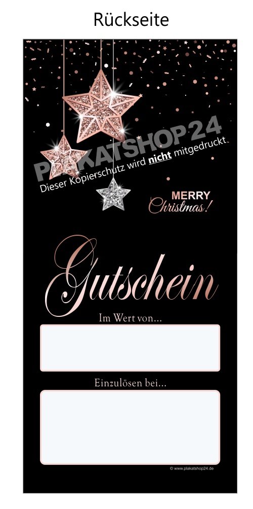 weihnachtsgutschein-rueckseite Wunderschöner Geschenkgutschein zu Weihnachten
