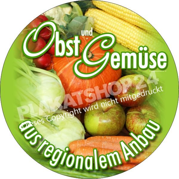 efdbfc6e9dd2476751d0fd39cbe2edac Aufkleber Obst und Gemüse aus regionalem Anbau