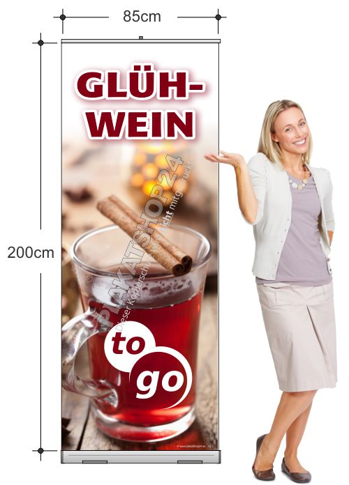 gluehwein-rollupbannere Rollupbanner für Glühwein to go
