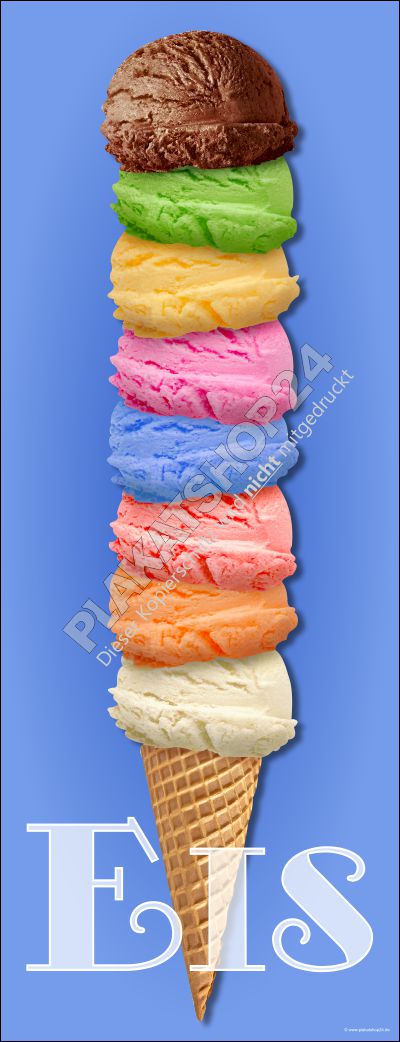 auffaellige-eiswerbung Eis-Werbeplane auf wetterfestem PVC oder Klebefolie