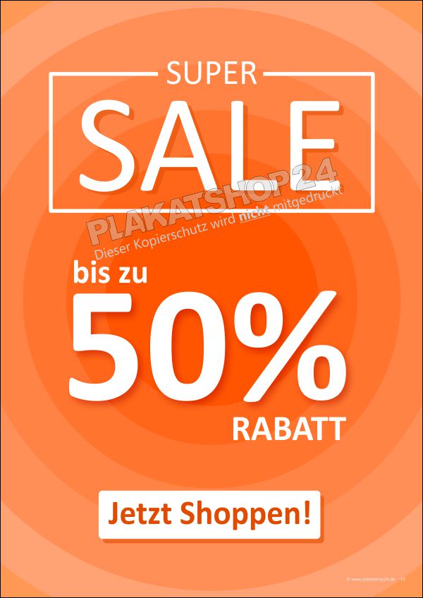 Werbeschild für Sale-Aktion in Ihrem Geschäft Werbeschild für Sale-Aktion in Ihrem Geschäft