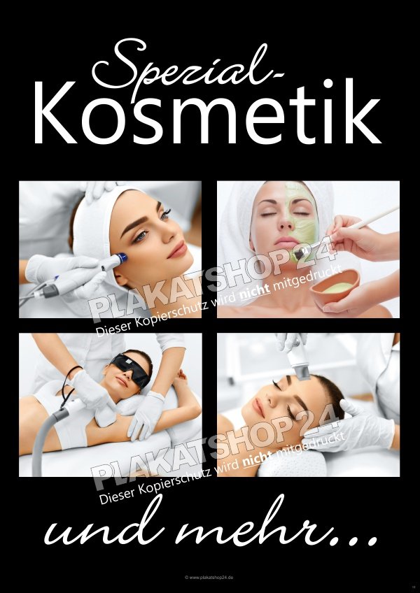 Dekoposter Vielseitigkeit Spezialkosmetik