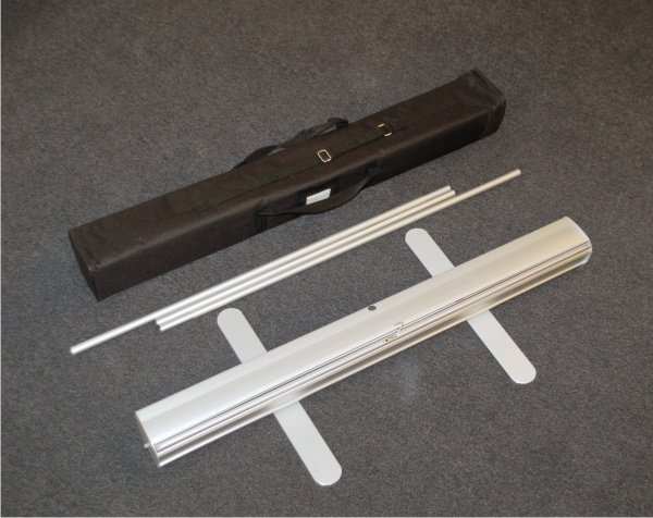 97736ddd1328cc36b5a1cb03bf5237d9 Rollup-Banner mit Transporttasche