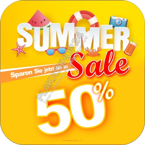 aufkleber-summersale Hinweisaufkleber Summersale SSV