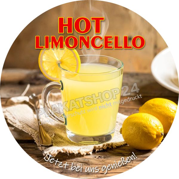 Werbefolie Hot Limoncello