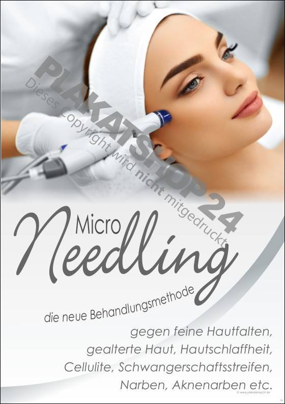Kosmetikschild Micro Needling 