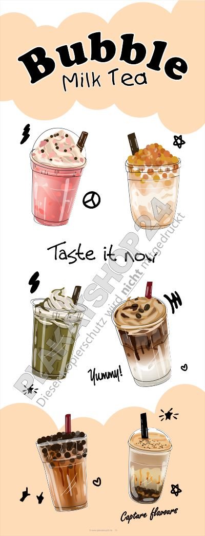 hochbanner-bubble-milk-tea Hochbanner Varianten Bubble-Milk-Tea