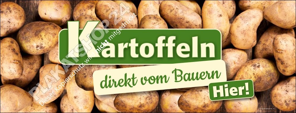 Banner Kartoffeln direkt vom Bauern