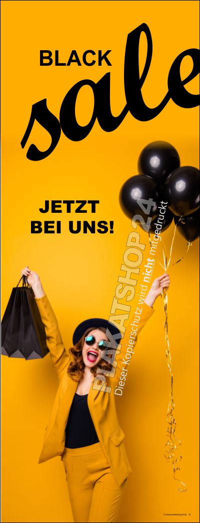 Black-Sale-Banner für Ihr Geschäft