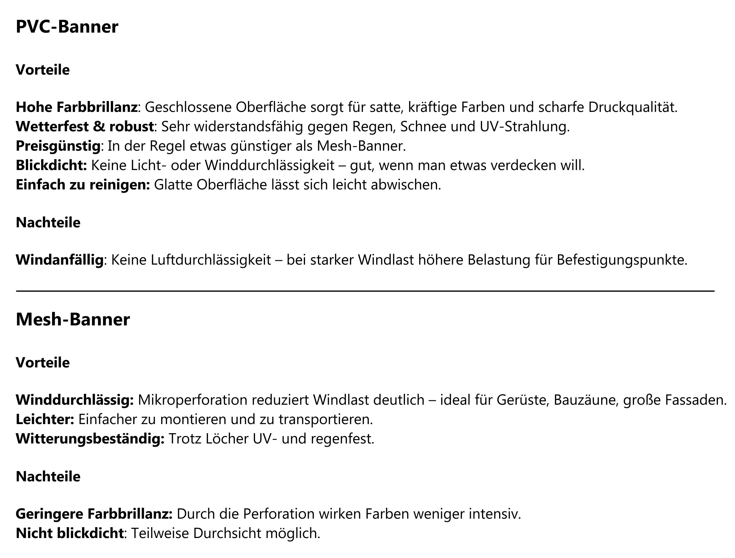 XXL Banner für Hofladen Werbung XXL Banner für Hofladen Werbung