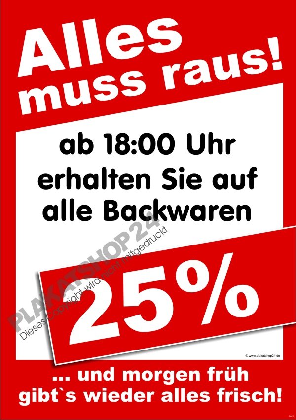 427df783076fd3fccd87218fe7e12008 Plakat Happy Hour für alle Backwaren