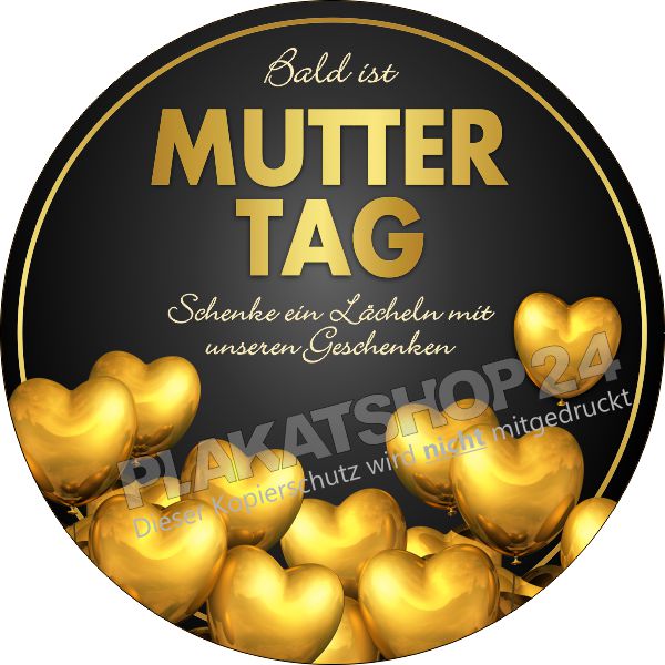 Schaufensterfolie für Dekoration zum Muttertag Schaufensterfolie für Dekoration zum Muttertag