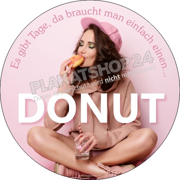 werbefolie-donuts Schaufensteraufkleber Donutreklame