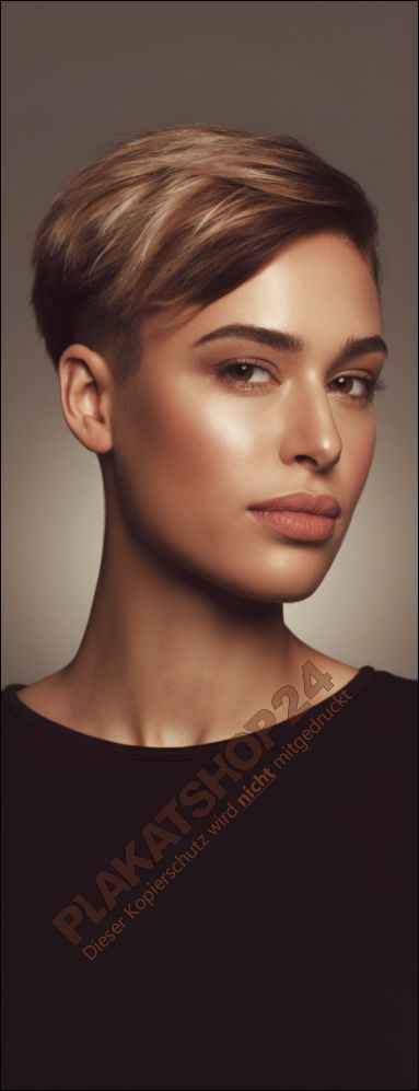 Premium Friseur Außenwerbung – Brillanter Print Kurzhaarfrisur – Banner & Klebefolie Premium Friseur Außenwerbung – Brillanter Print Kurzhaarfrisur – Banner & Klebefolie