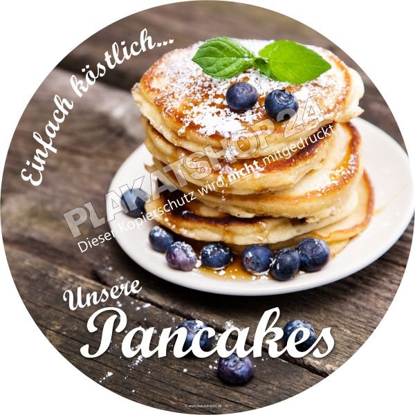pancakes-aufkleber Günstiger Pancakes-Aufkleber
