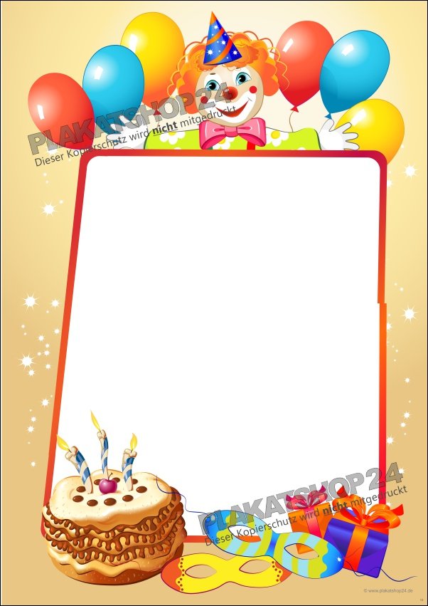 Plakat Karneval Fasching